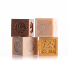 Marseille soap cube 100g - Available in 12 versions