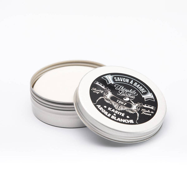 BEARD SOAP WITH 3 NATURAL ACTIVE INGREDIENTS. ALOE VERA, SHEA, CLAY