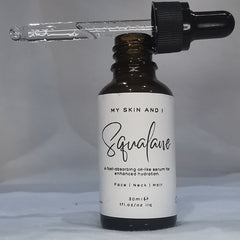100% Plant-Derived Olive Squalane - Face & Hair Hydrating Oil