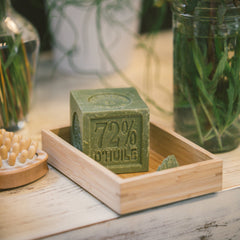 TRADITIONAL MARSEILLE SOAP 100% OLIVE OIL CUBE 300