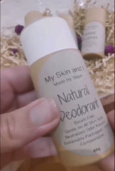 Natural Organic Deodorant Unscented 75g | My Skin and I