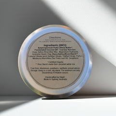 Deodorant Paste with Kaolin Clay | Medium Strength | Strawberry & Champagne